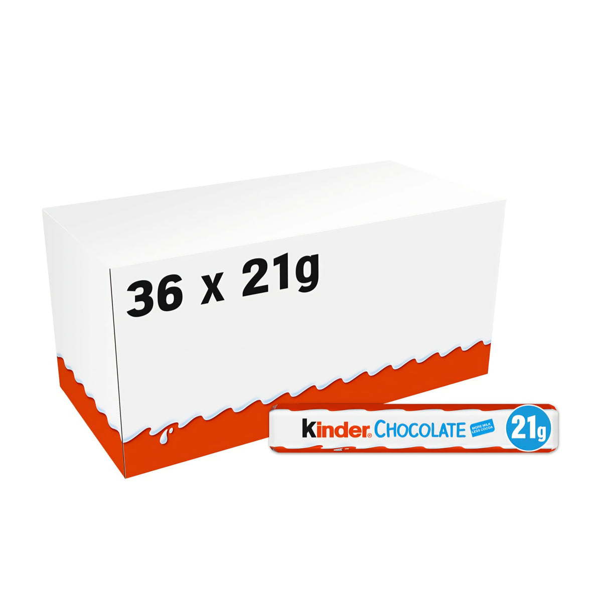Kinder Chocolate Snack Bar 21g