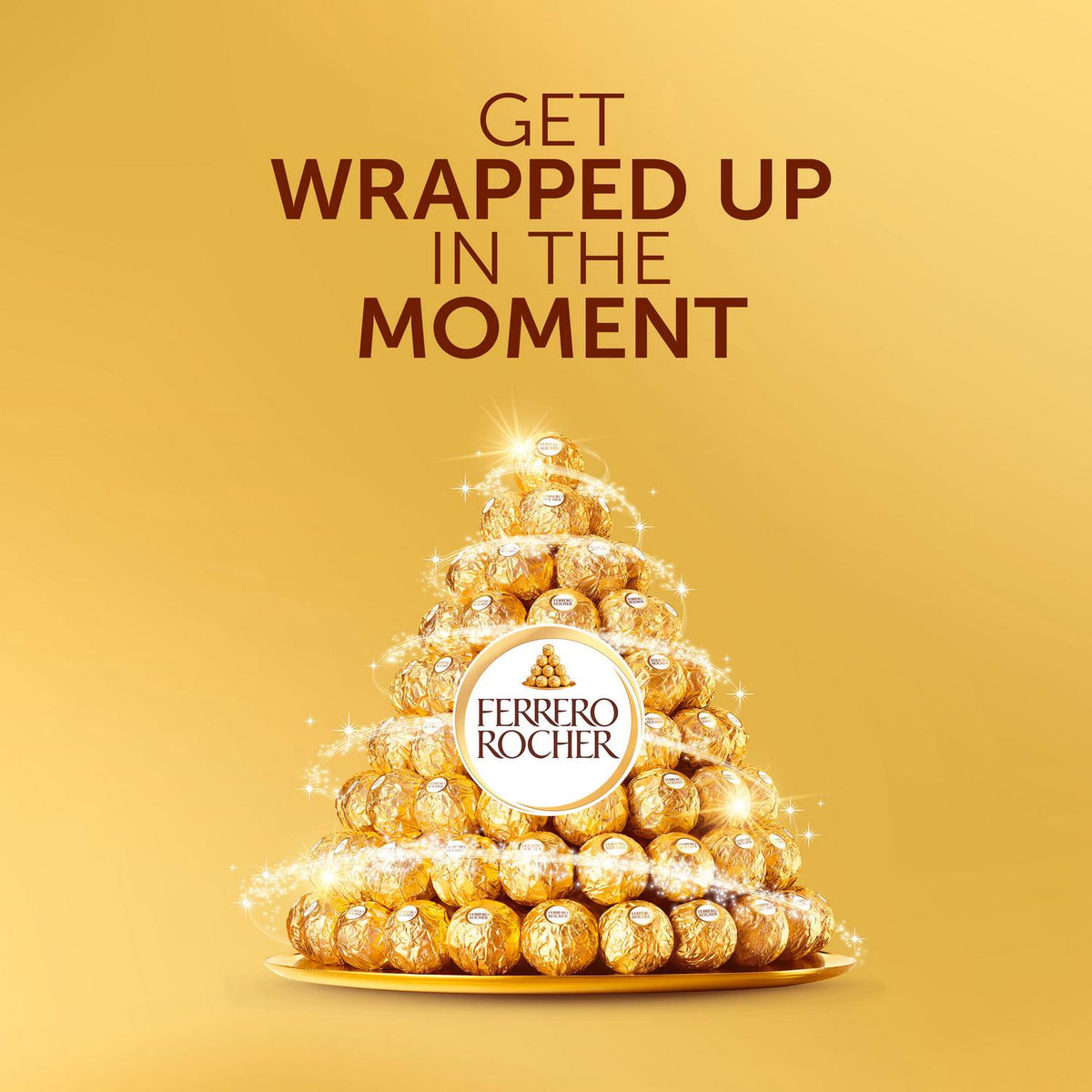 Ferrero Rocher Milk Chocolate Hazelnut 24 Pieces 300g