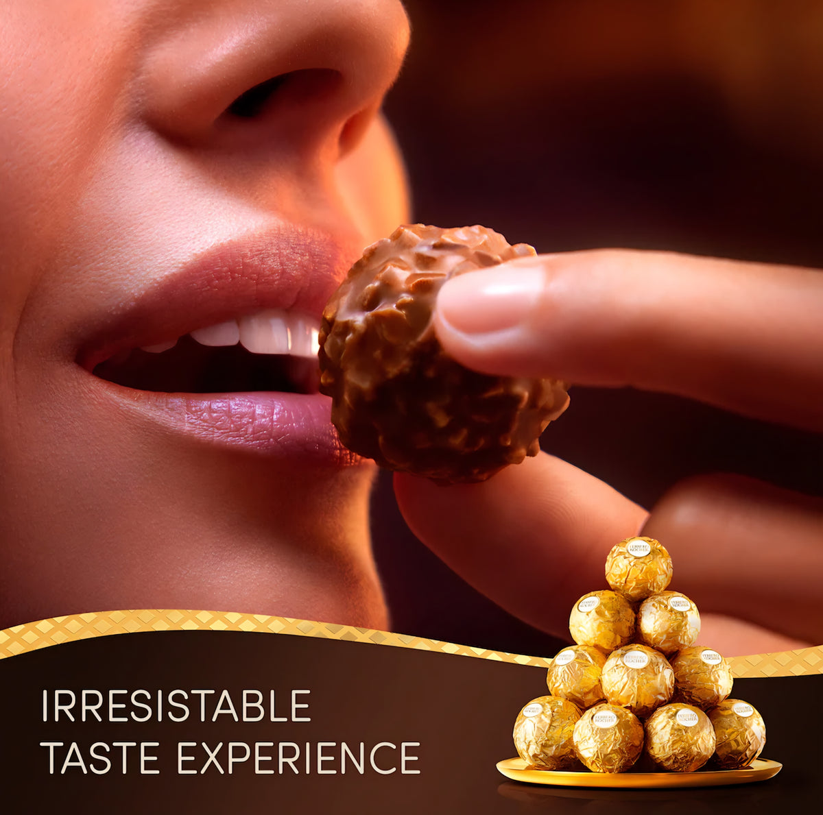 Ferrero Rocher Milk Chocolate Hazelnut 200g