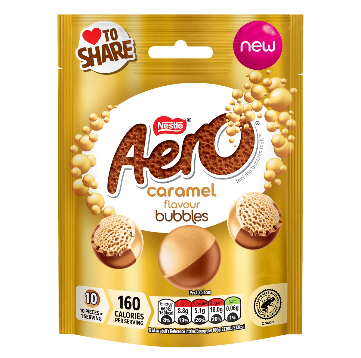 Aero Bubbles Sharing Bag 80g