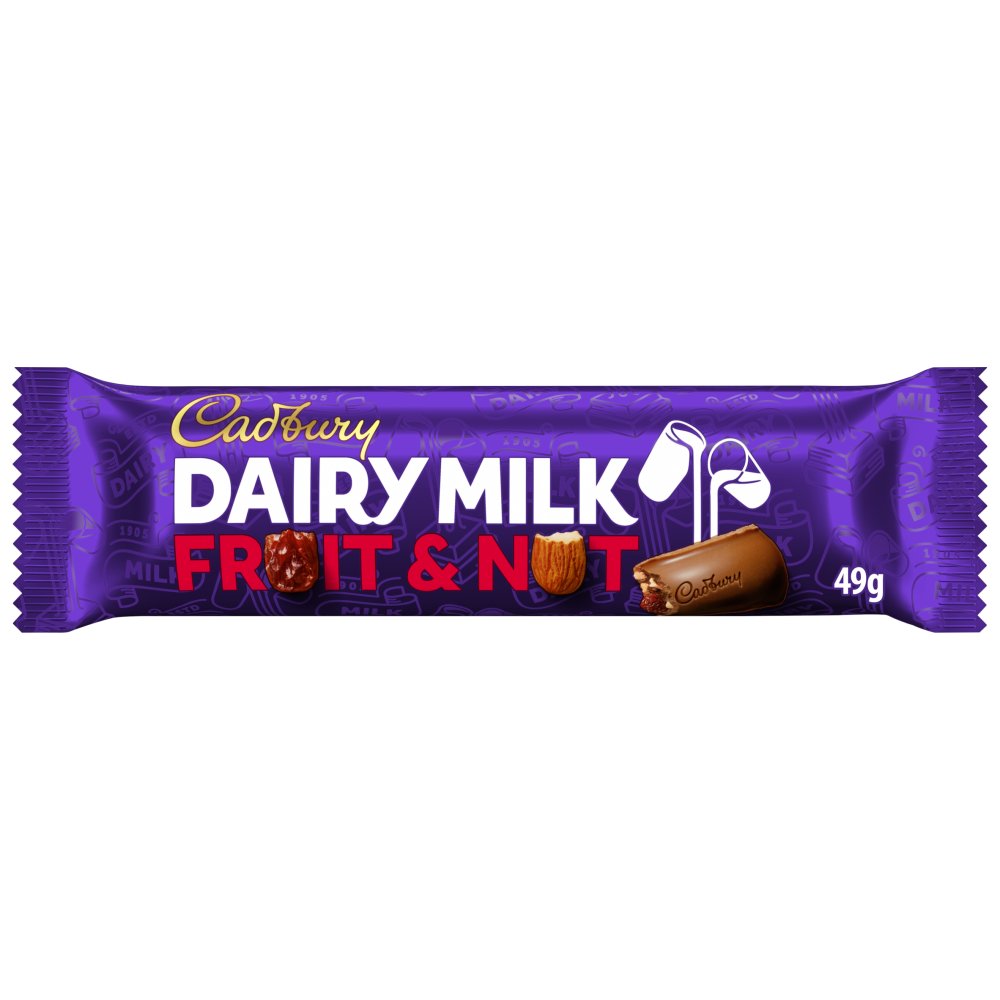 Cadbury Dairy Milk Fruit And Nut 49g