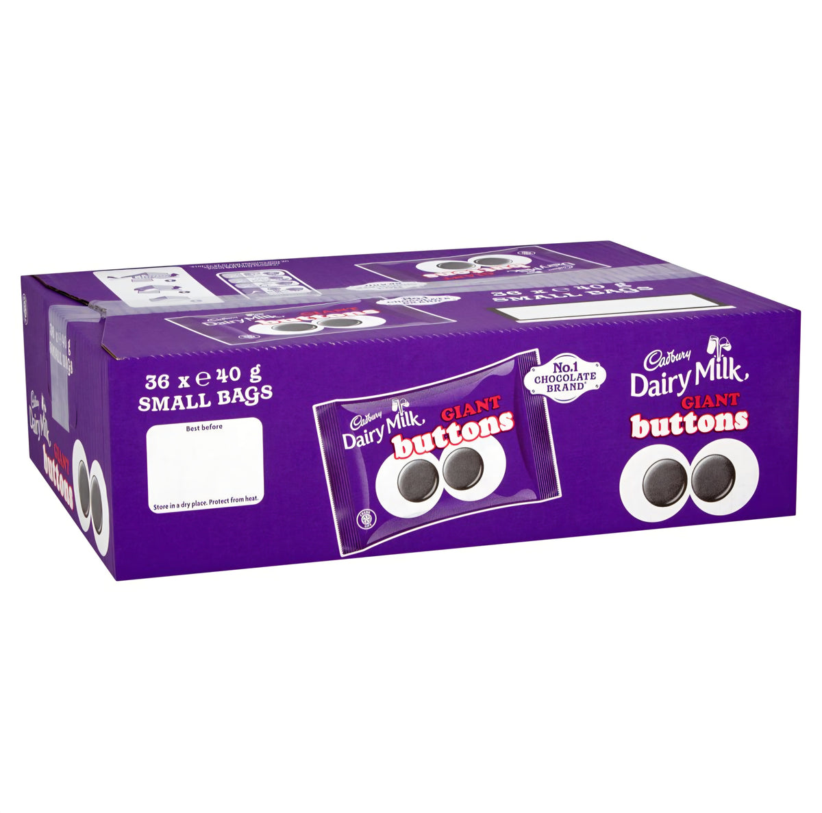 Cadbury Dairy Milk Chocolate Buttons 40g