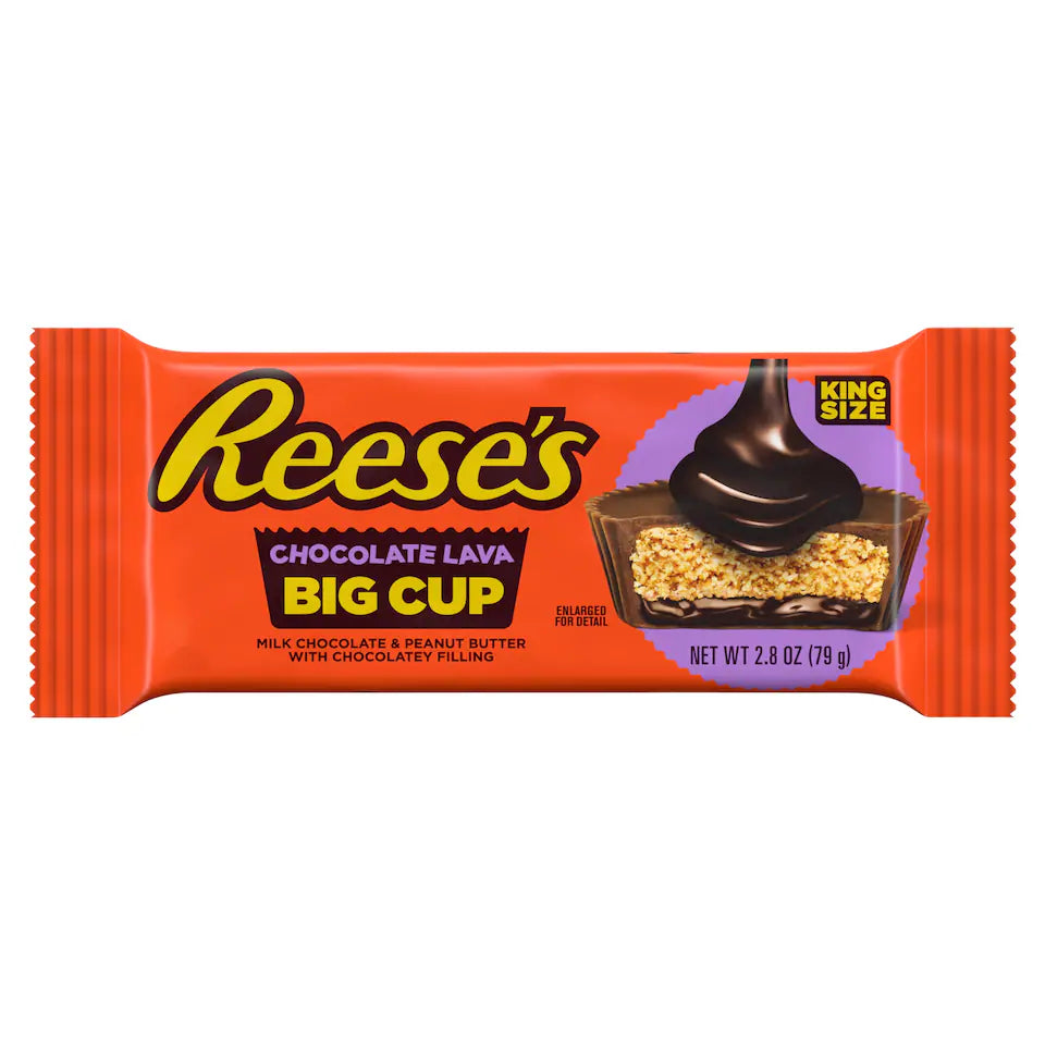Reese's Milk Chocolate And Peanut Butter Lava Big Cup 79g