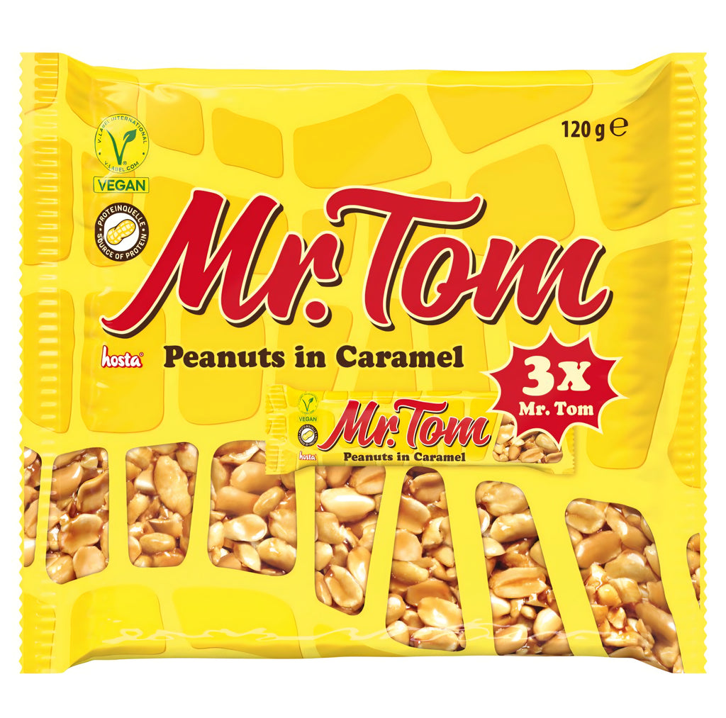 Mr. Tom Peanuts in Caramel Multipack 40g