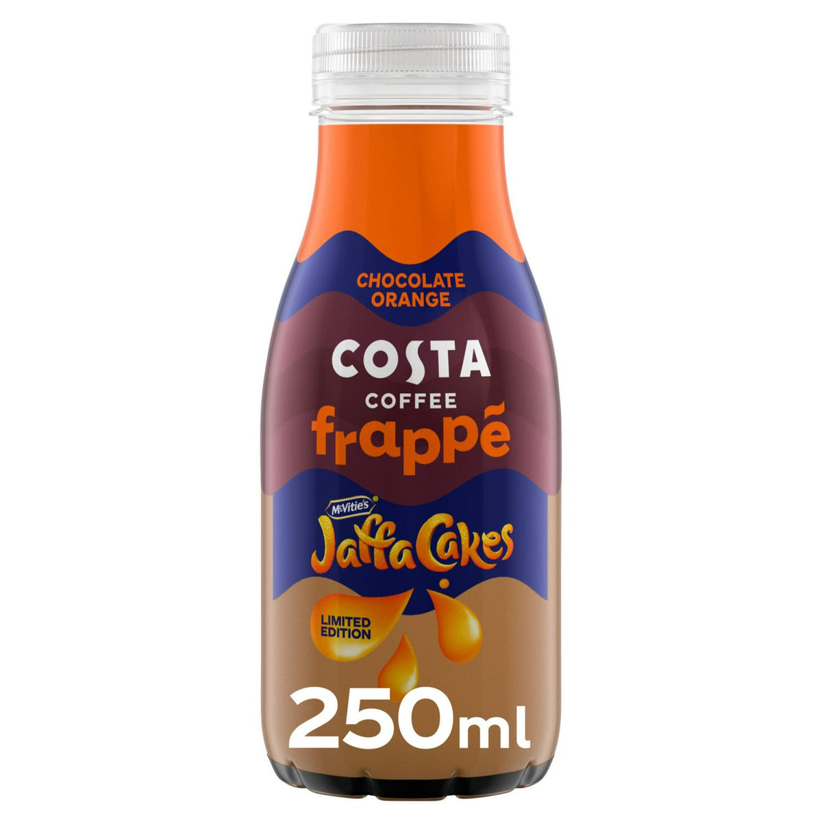 Costa Coffee Frappe Jaffa Cakes Chocolate Orange Iced Coffee 250ml