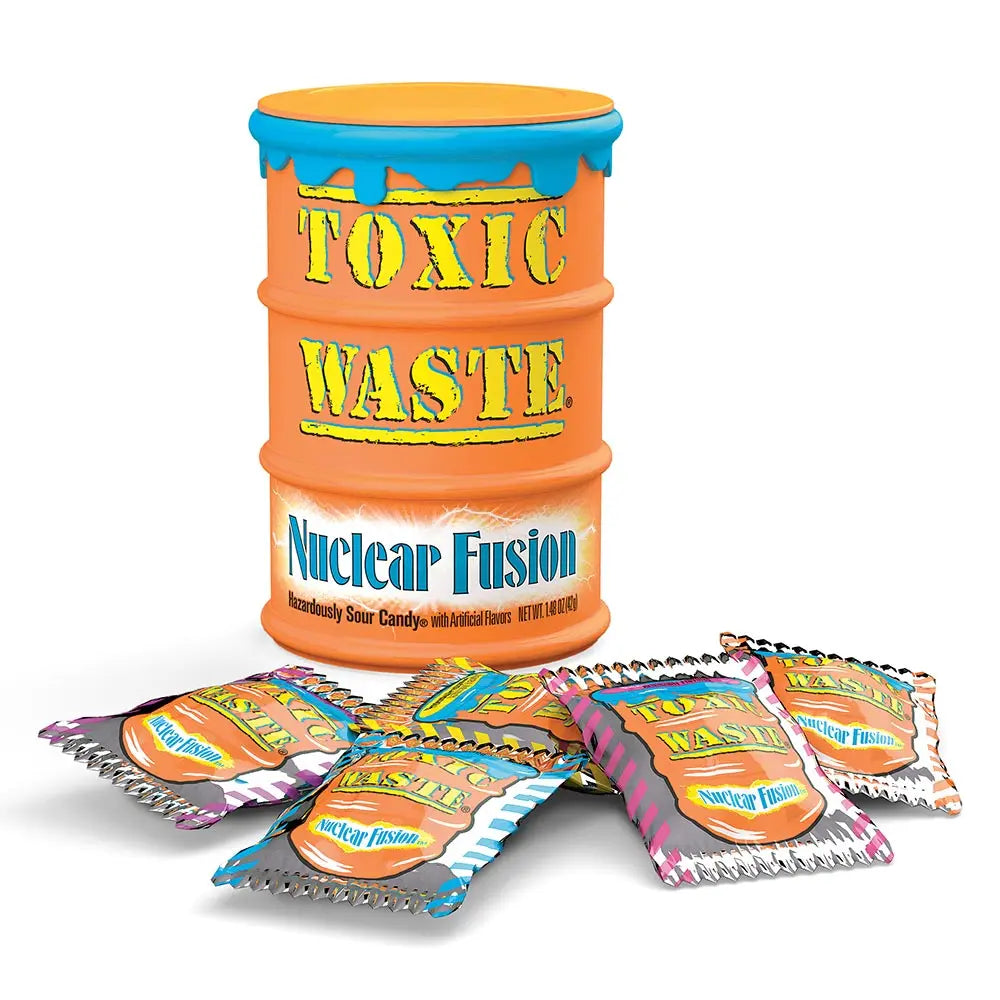 Toxic Waste Sour Candy Drum