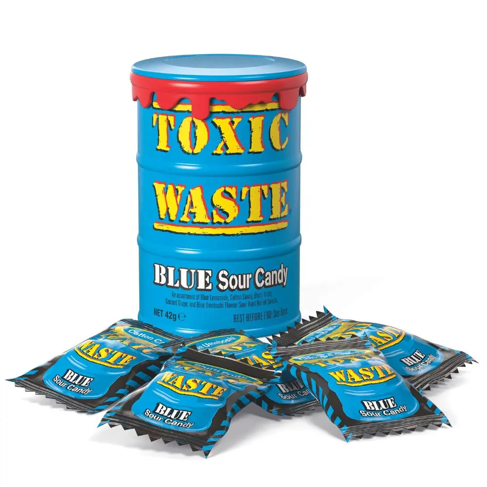 Toxic Waste Sour Candy Drum