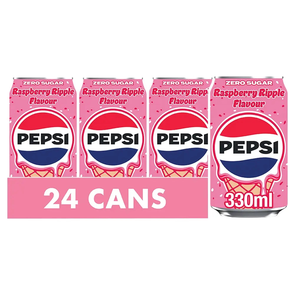 Pepsi Raspberry Ripple 330ml