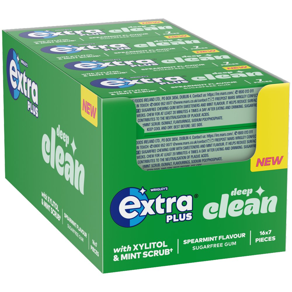 Extra Plus Sugarfree Chewing Gum x7 Pieces