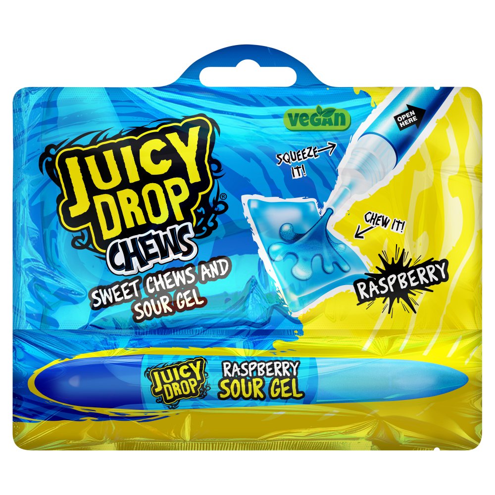 Juicy Drop Sweet Chews and Sour Gel 67g