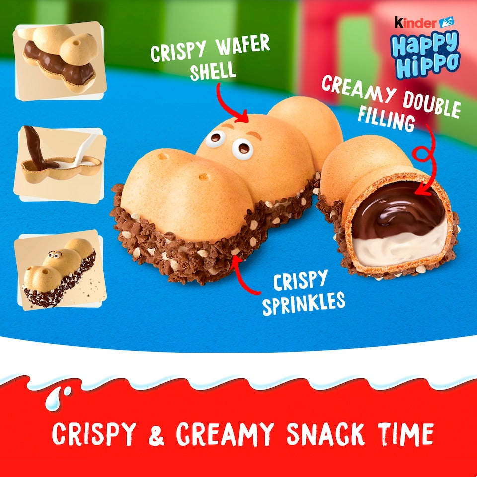 Kinder Happy Hippo Biscuit 103.5g