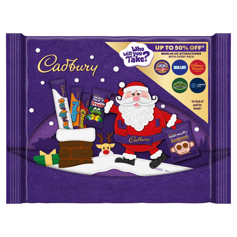 Cadbury Chocolate Christmas Selection Pack 78g
