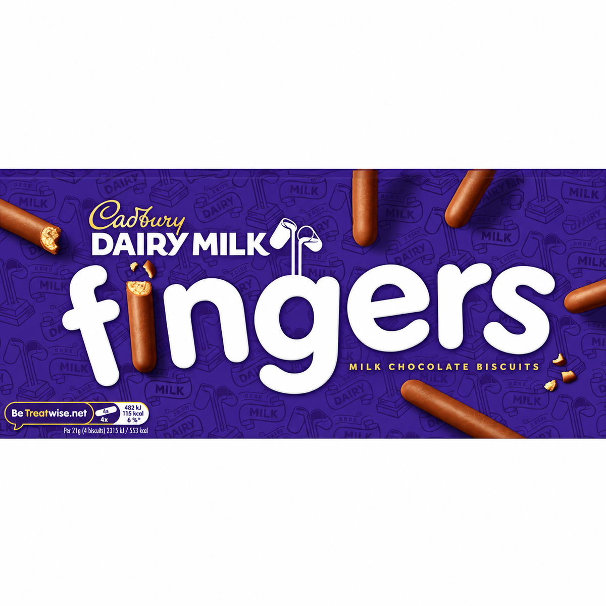 Cadbury Dairy Milk Fingers 114g