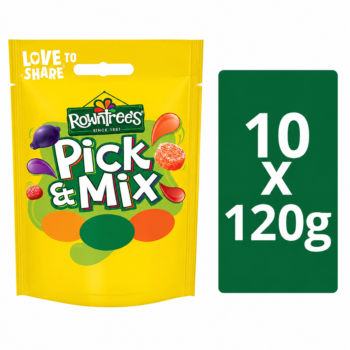 Rowntree's Pick & Mix Sharing Bag 120g