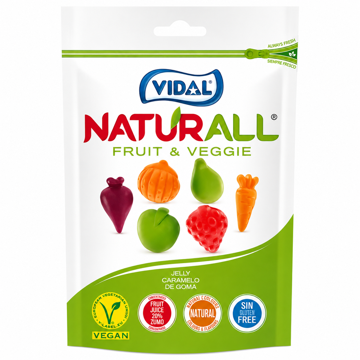 Vidal Naturall 180g