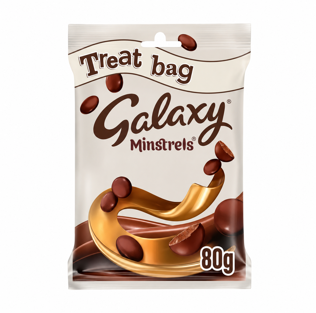 Galaxy Minstrels Milk Chocolate Treat Bag 80g
