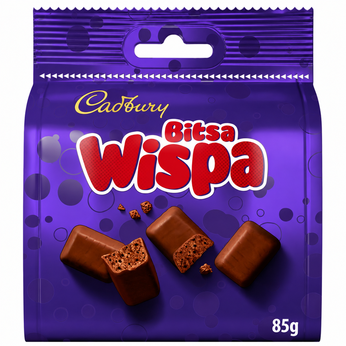 Cadbury Bitsa Wispa Chocolate Bag 85g