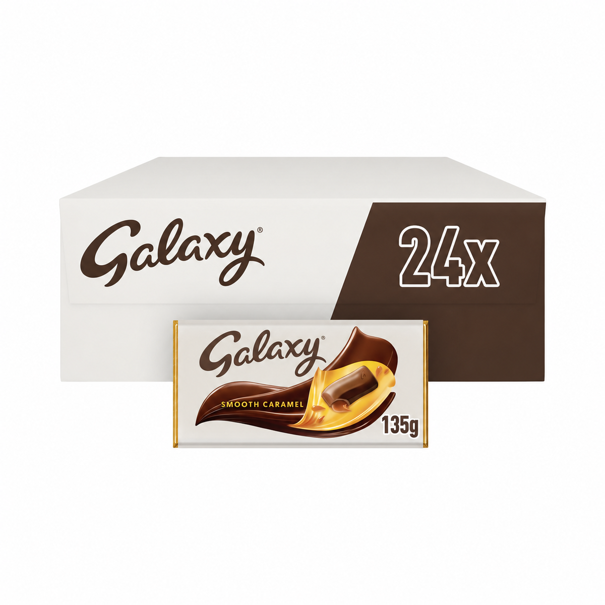 Galaxy Caramel & Milk Chocolate 135g