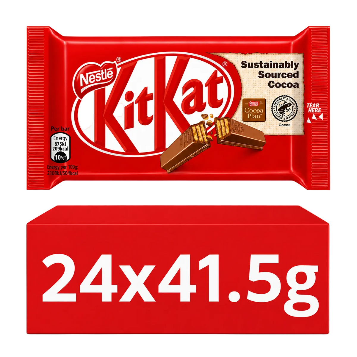 KitKat 4 Finger Chocolate Biscuit 41.5g