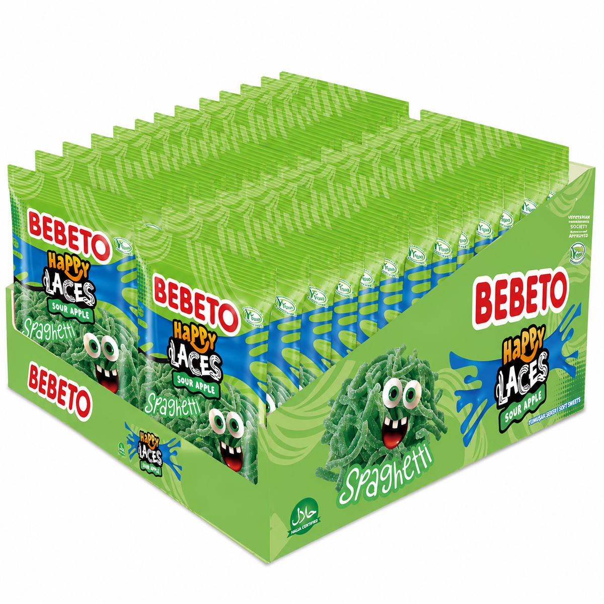 Bebeto Happy Laces Spaghetti 70g