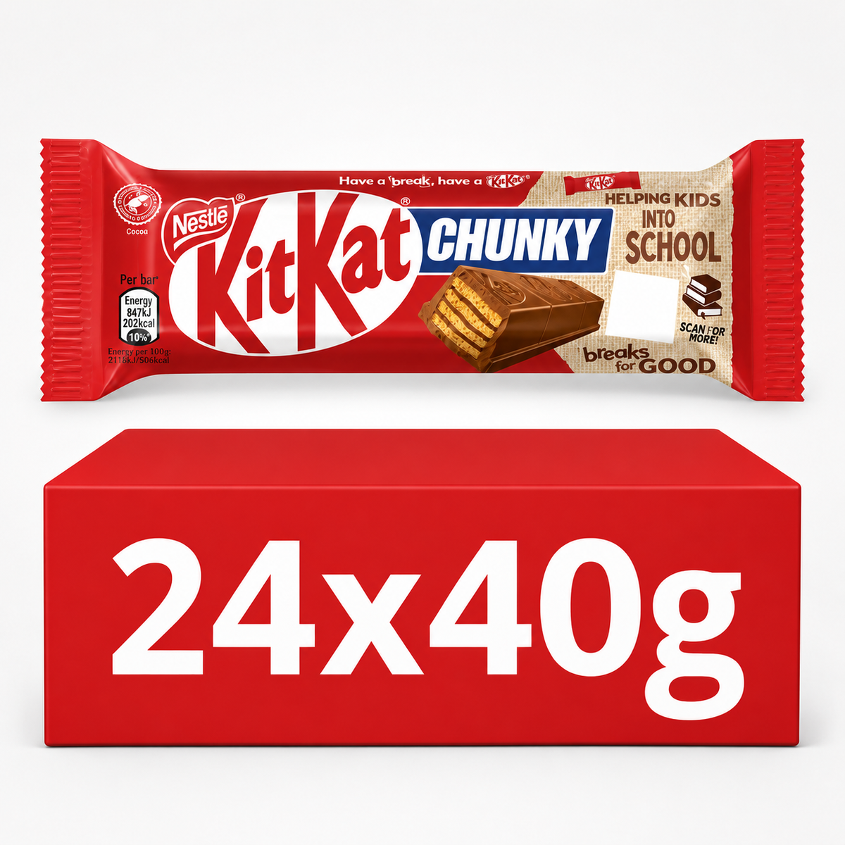 KitKat Chunky Chocolate Bar 40g