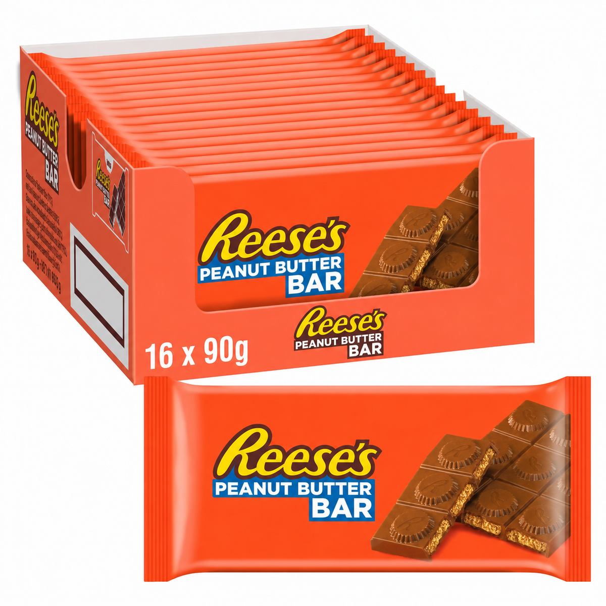Reese's Peanut Butter and Milk Chocolate Bar 90g