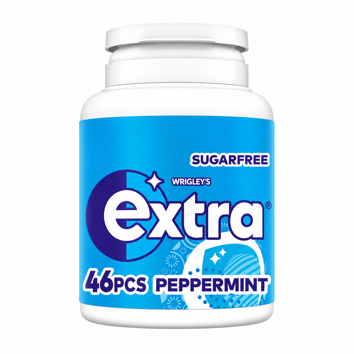 Extra Sugar Free Chewing Gum Bottle x46 Pieces