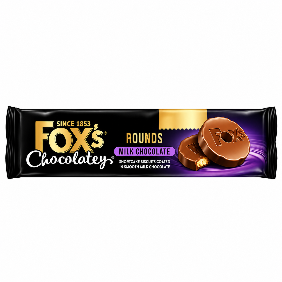 Fox's Chocolatey Rounds Milk Chocolate 117g