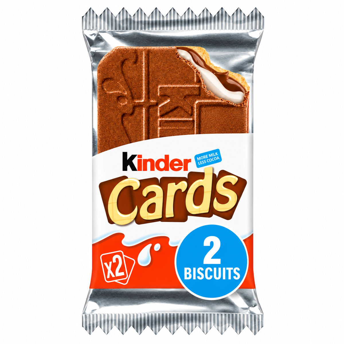 Kinder Cards Milk Chocolate Wafer 25.6g