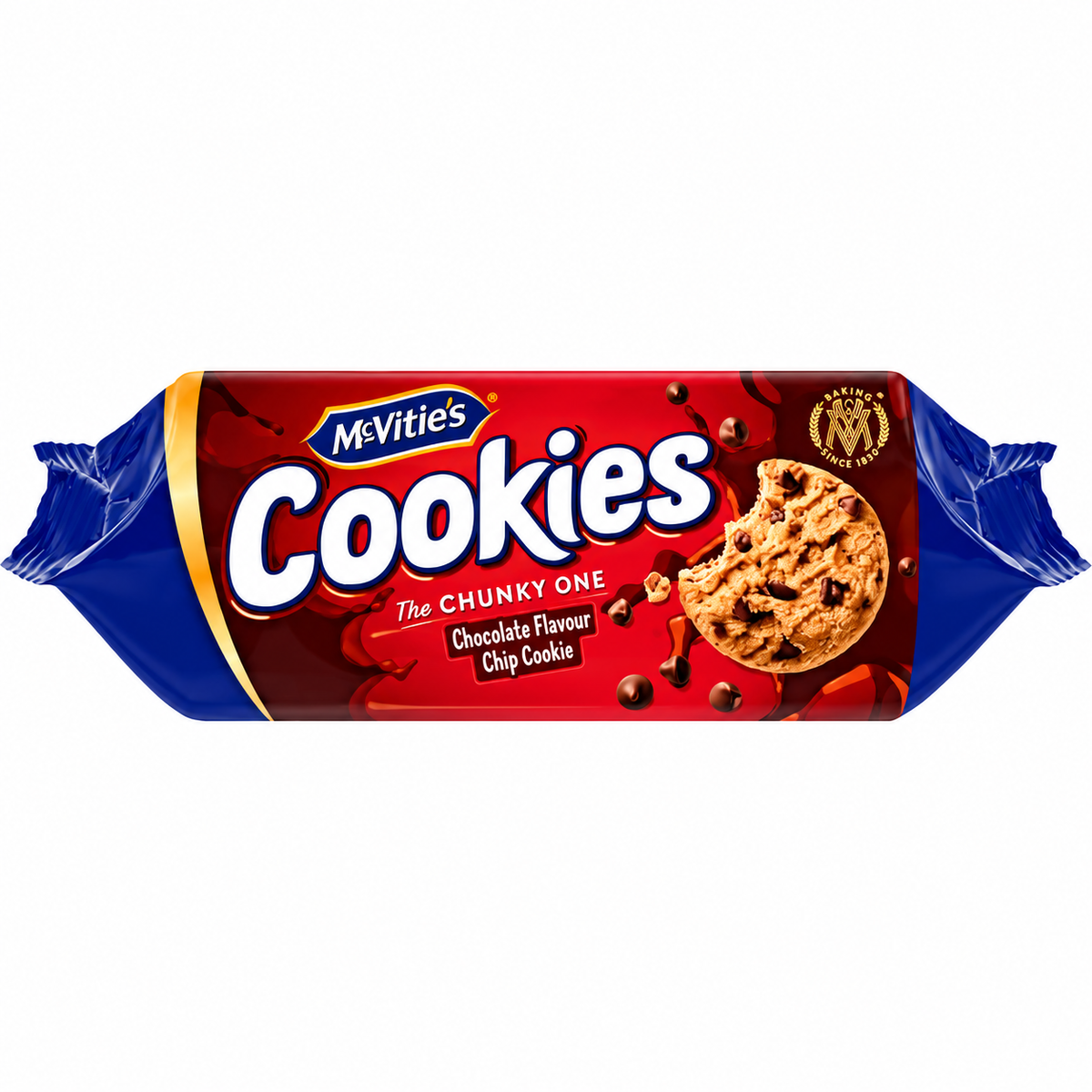 McVitie's Cookies The Chunky One Chocolate Flavour Chip Cookie 150g