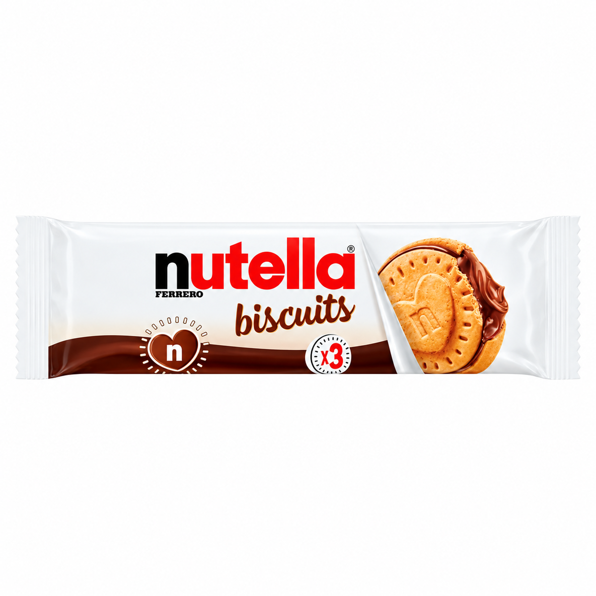Nutella Crunchy Biscuits Filled with Nutella 41.4g