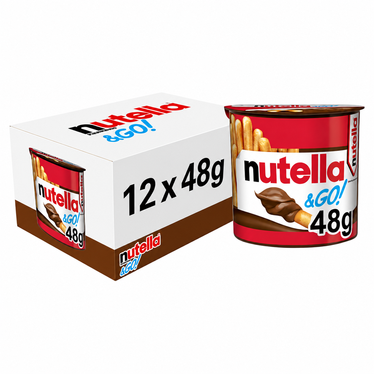 Nutella & Go! Hazelnut Chocolate Spread and Breadsticks 48g