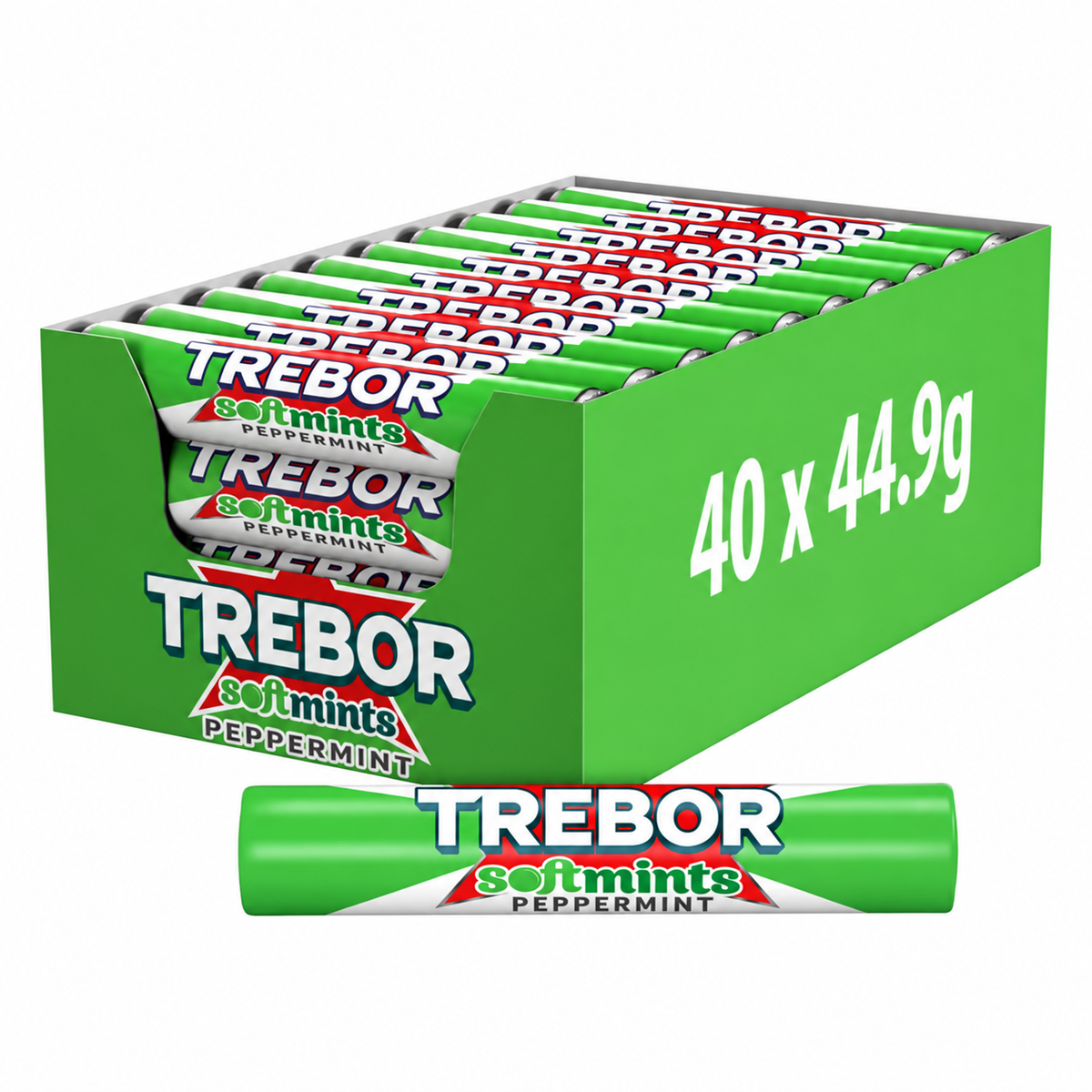 Trebor Softmints Mints Roll 44.9g