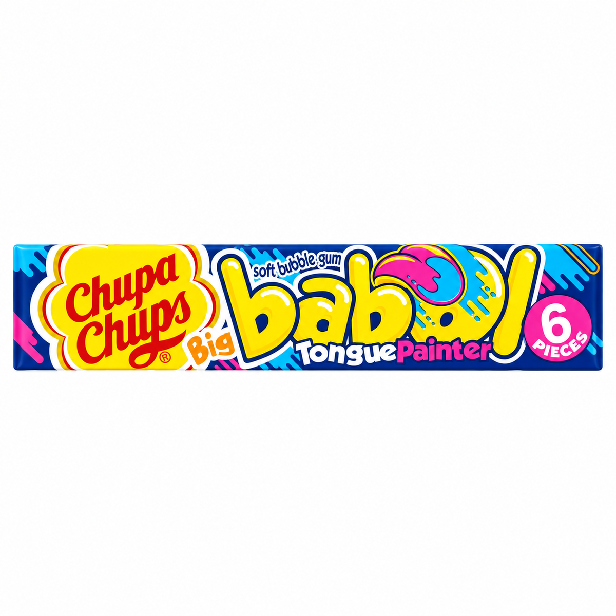 Chupa Chups Big Babol Bubble Gum x6 Pieces